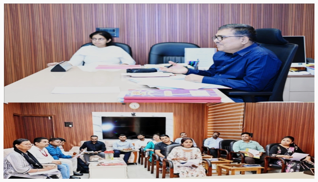 खेलों के समग्र विकास को लेकर जिला खेल संचालन समिति की बैठक