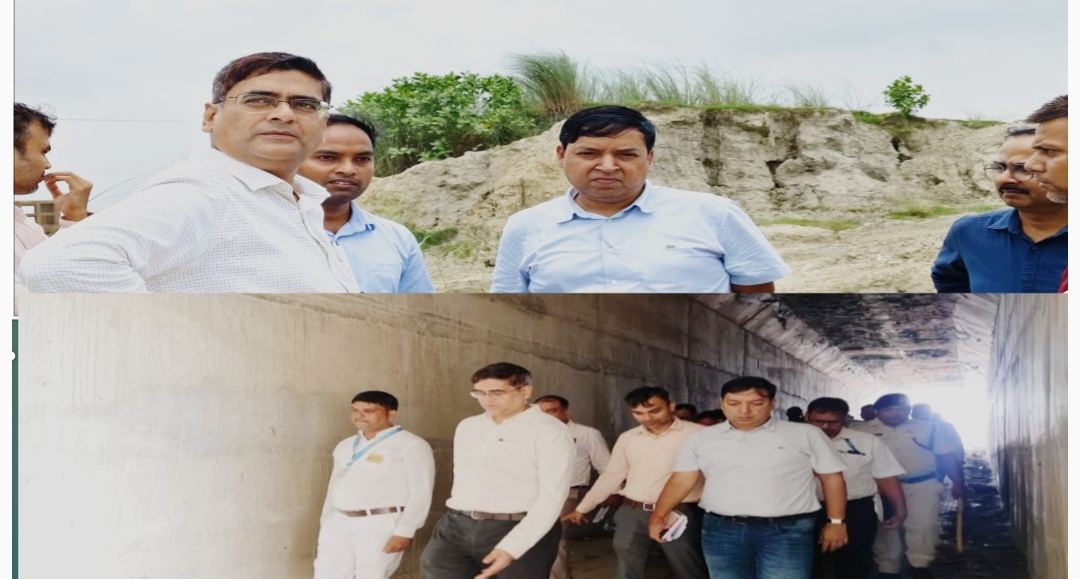 मंडल रेल प्रबंधक सोनपुर ने किया देवरिया-सुगौली रेल खंड का निरीक्षण