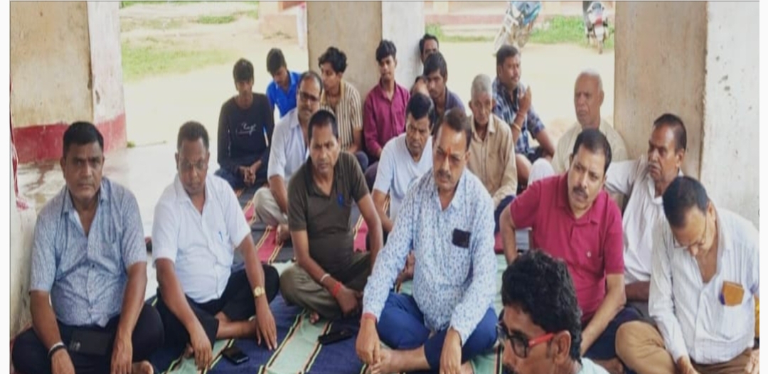 पेटरवार में नए स्थल गुरुजुआ में श्रीगणेश महोत्सव को लेकर बैठक